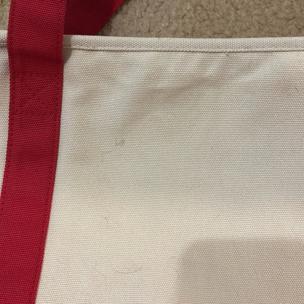 Disney Canvas Tote Bag with Red Accents - Picture 5 of 10